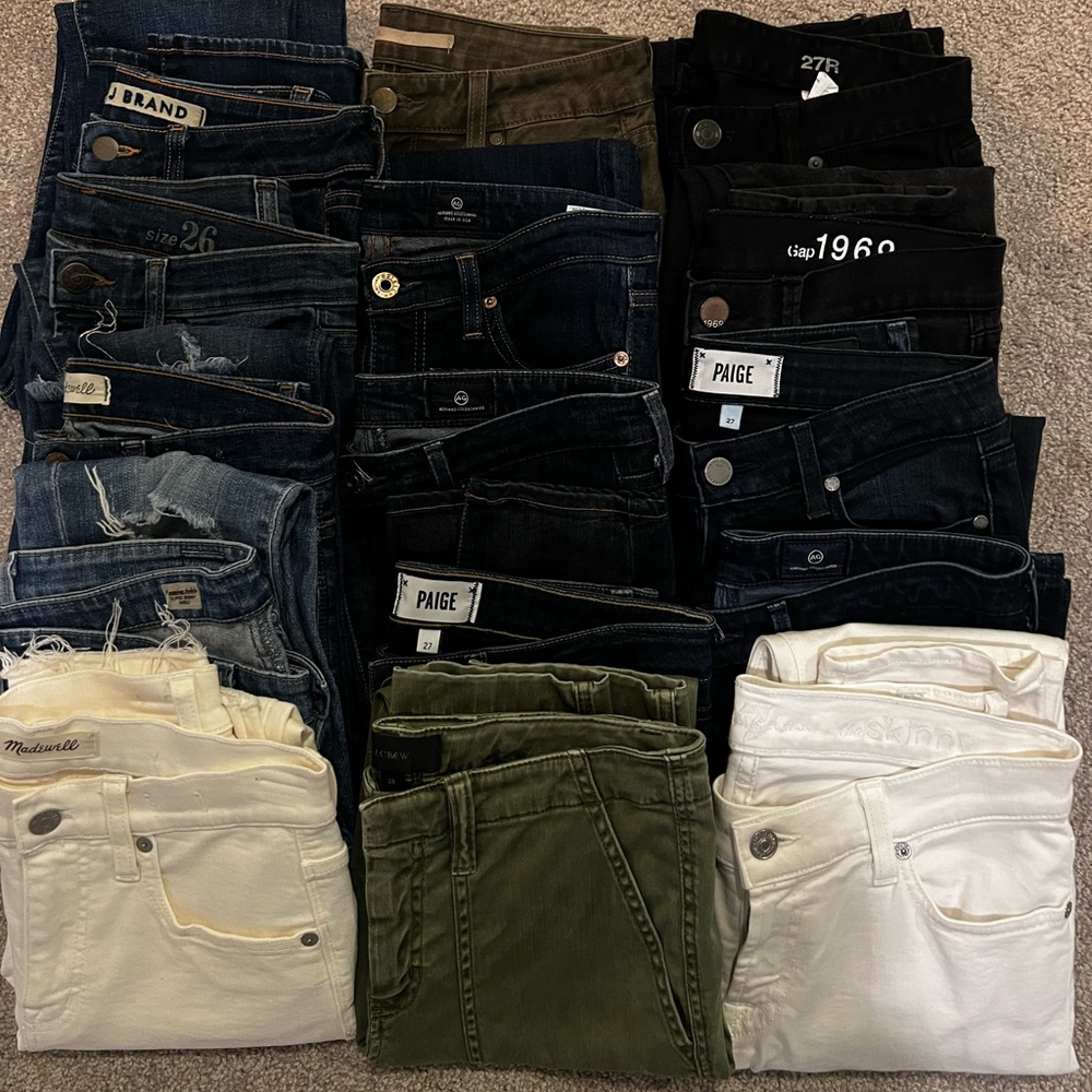 15 women’s jeans